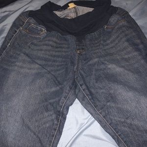 Maternity Indigo Blue Jeans